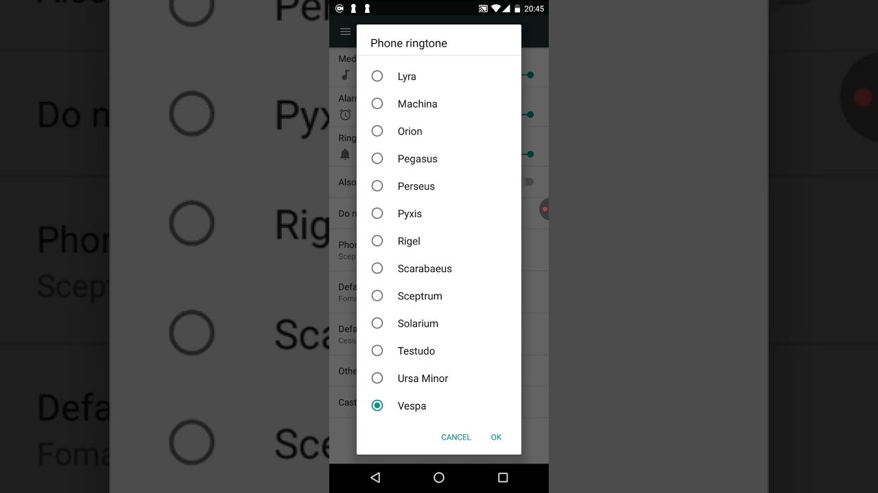 Android 7.1.2 Original Ringtones,Notificazions and Alarms Sounds