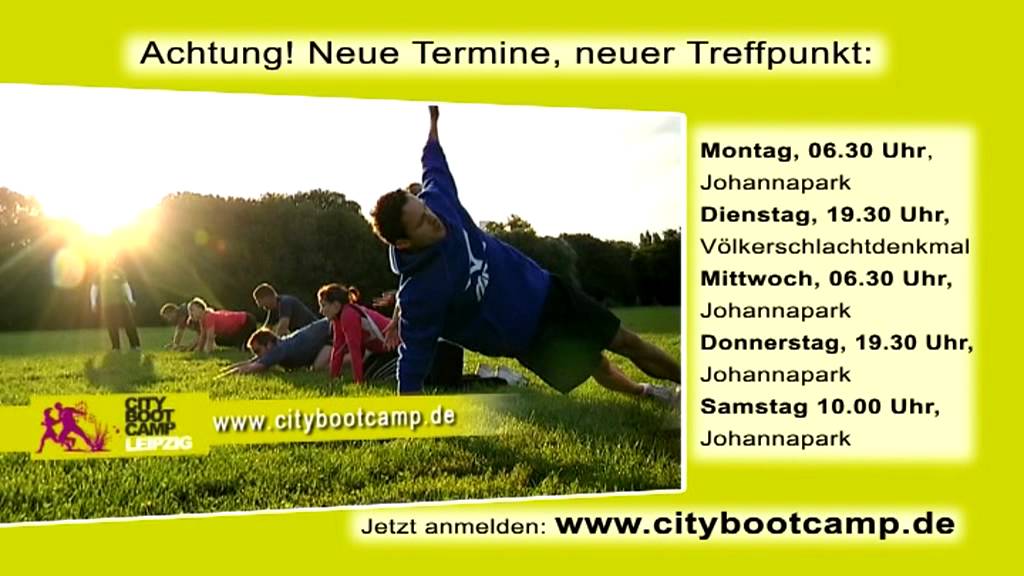 CityBootCamp Leipzig - Effektives Ganzk&ouml;rper-Workout!