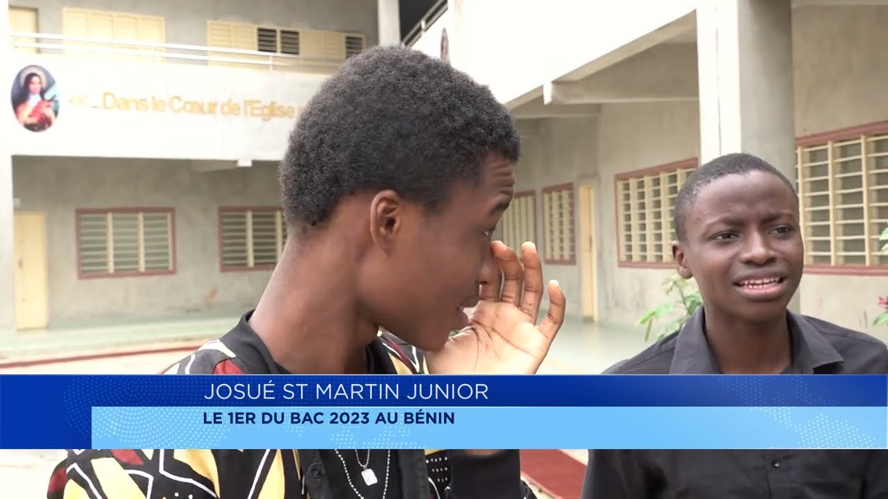 Josué St Martin Junior : le champion du Baccalauréat 2023 au Bénin