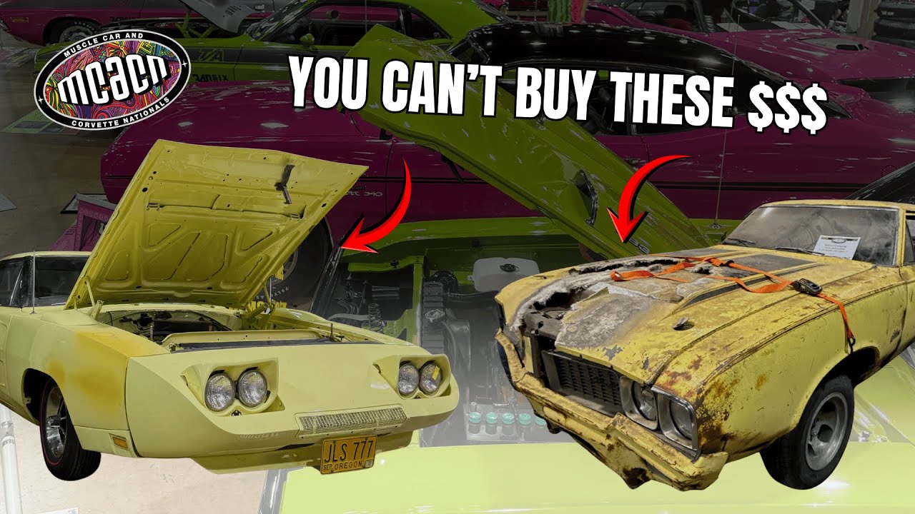 $100 Million Worth of Muscle Cars & Barn Finds in One Place | MCACN 2025
