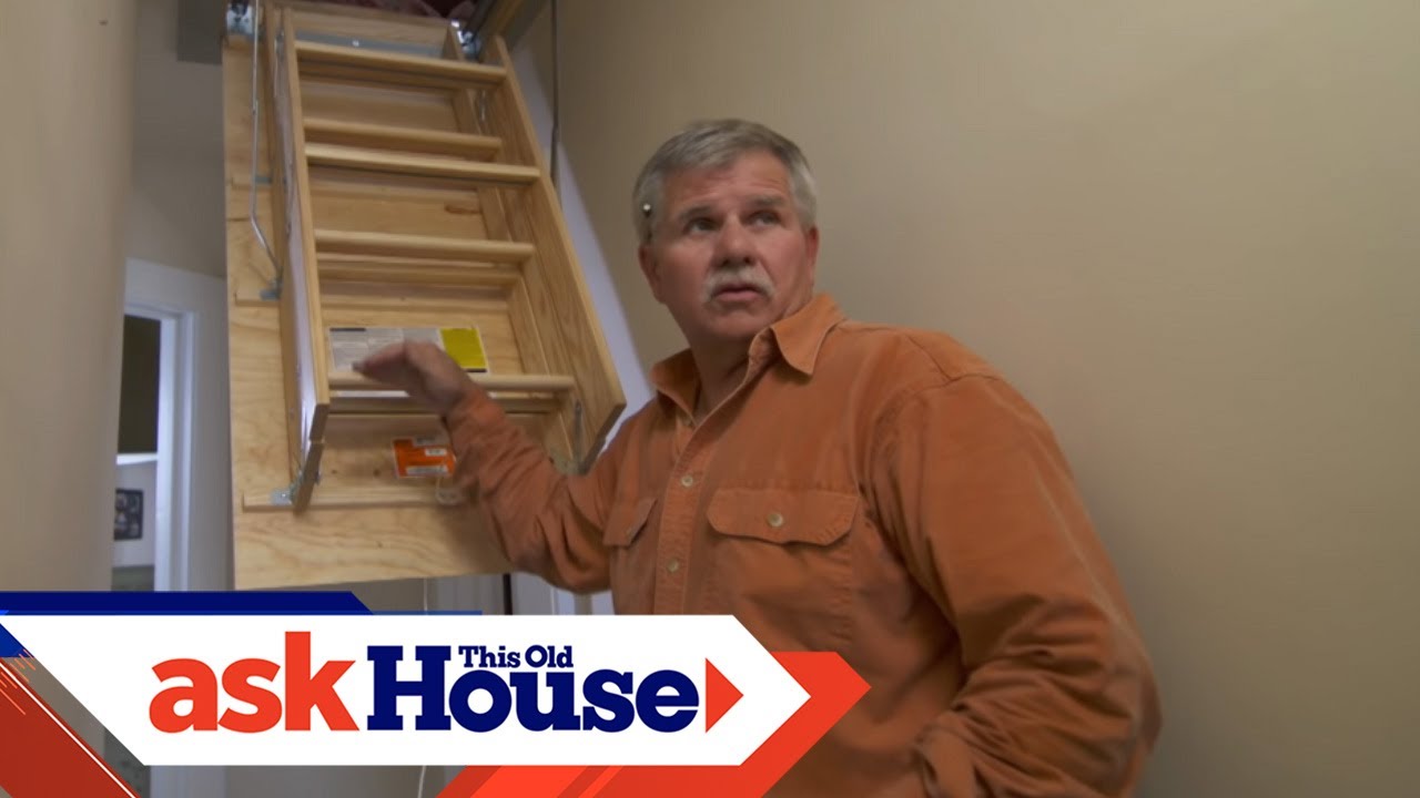 How to Replace a Pull-Down Attic Staircase | Ask This Old House