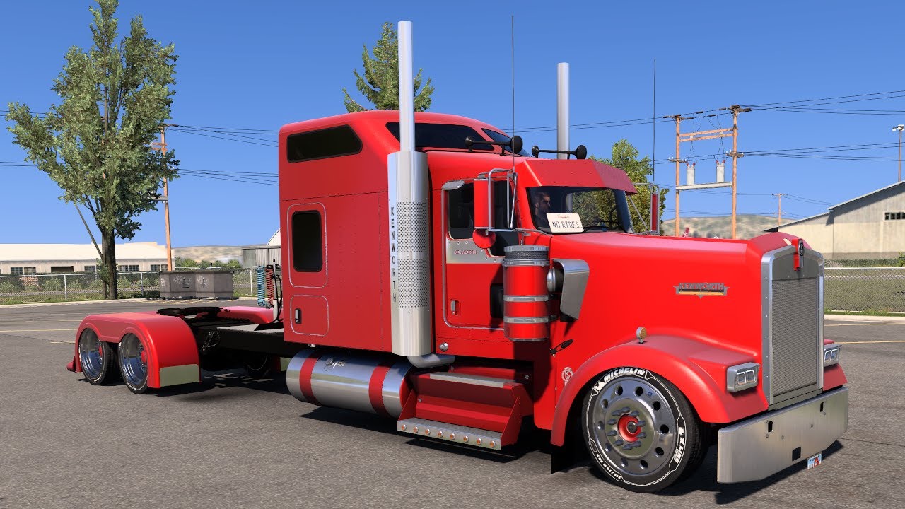 American Truck Simulator / Kenworth W900 Long and Lowered Part 50 / Let's Play