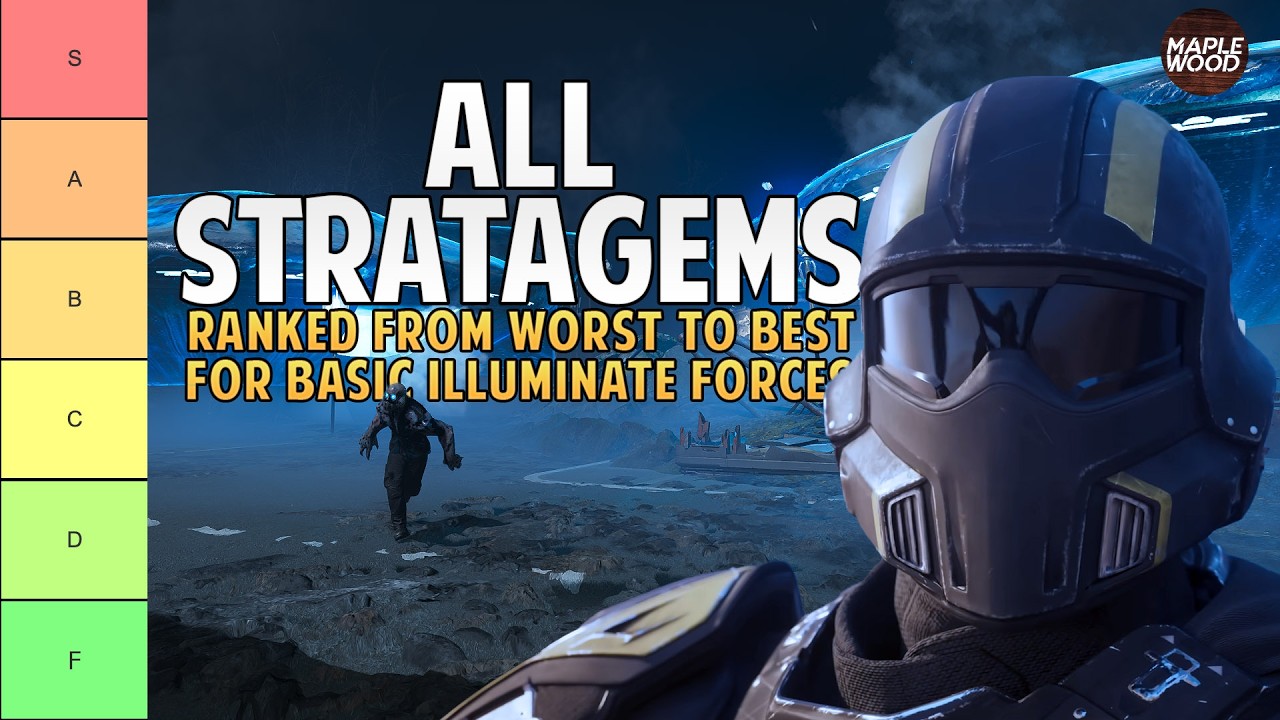 Ultimate Anti-Illuminate Stratagems Tier List | Best Stratagems vs Base Illuminate Forces