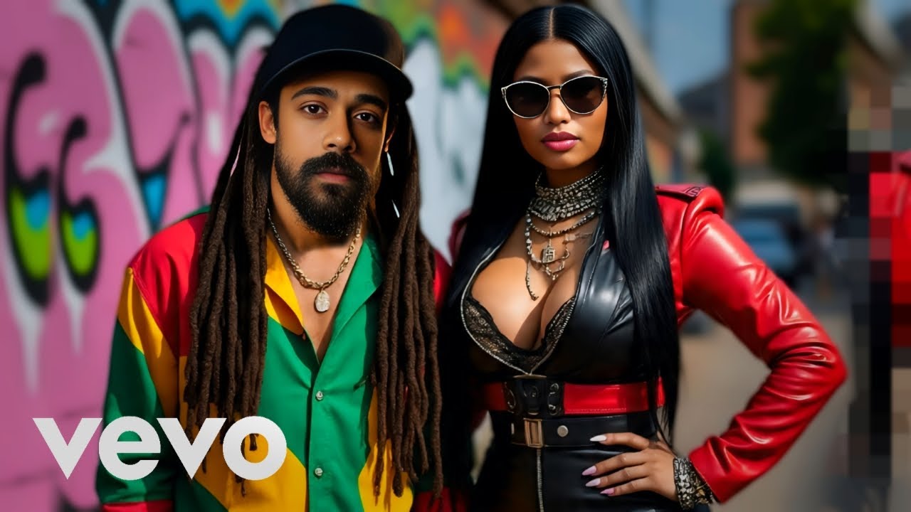 Damian Marley, Nicki Minaj & EchoSoul Choir &ndash; Everyday Magic (Official Music Lyrics Video)