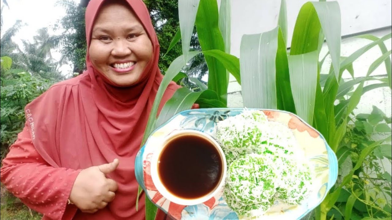 cara buat kuih lopes mudah by kak nur @tip tanpa bungkus daun pisang