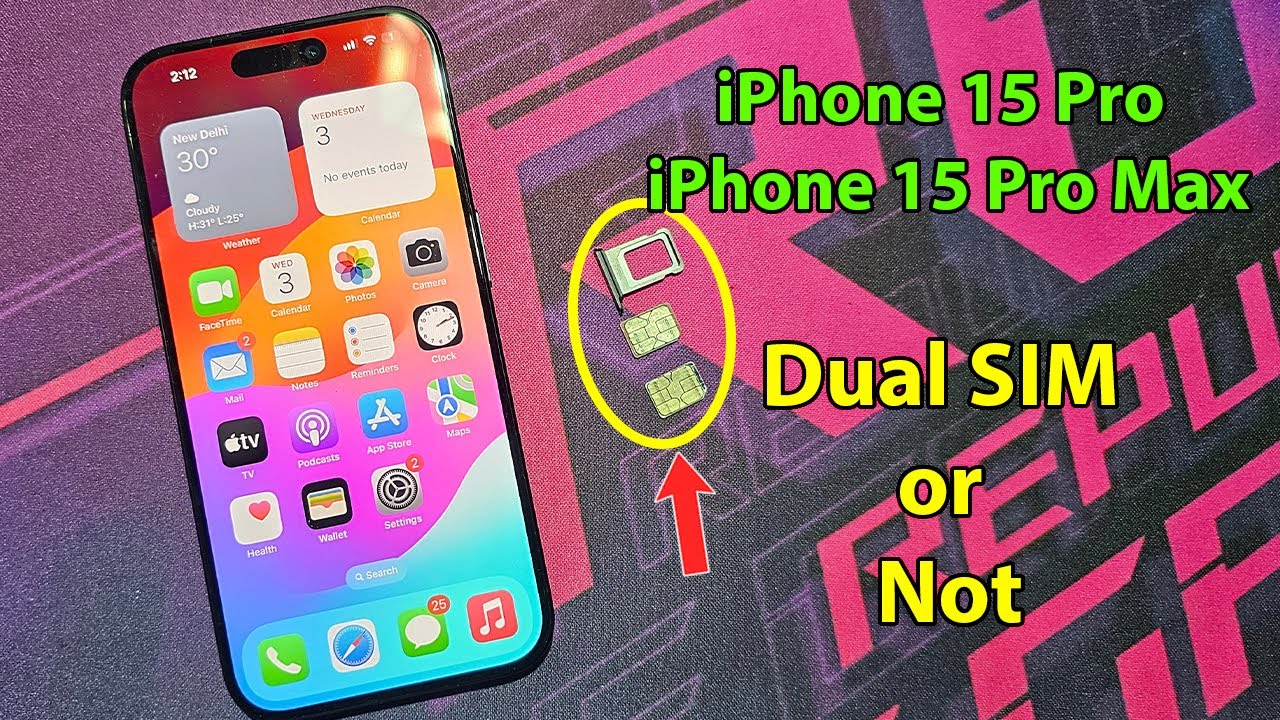 Jak korzystać z dw&oacute;ch kart SIM w telefonie iPhone 15 Pro Max