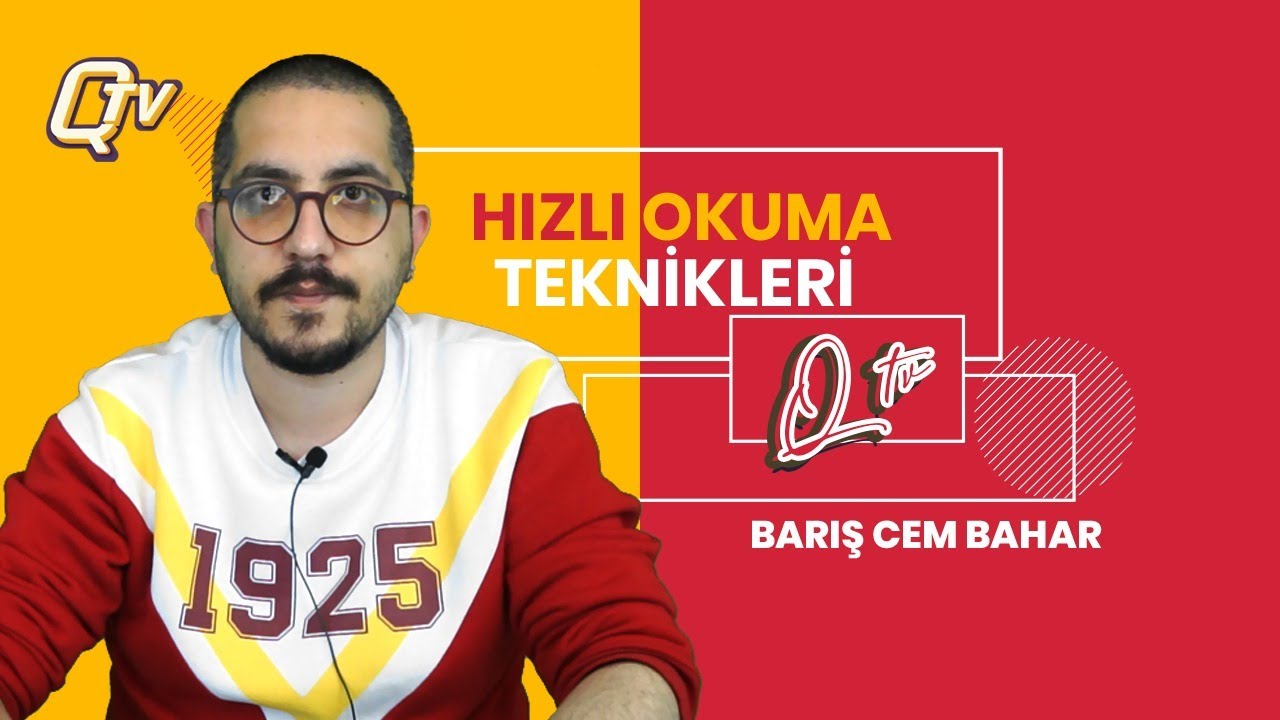 Anlayarak Hızlı Okuma |  Hızlı Okuma Uygulaması Bölüm-1 | Q TV
