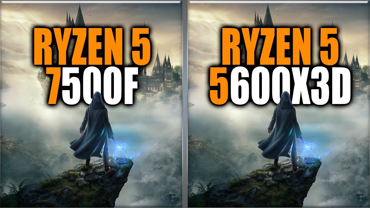Ryzen 5 7500F vs 5600X3D Benchmarks - Tested in 15 Games and Applications
