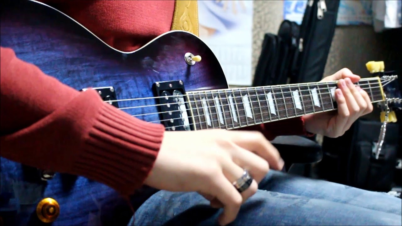「デレステ」 ガールズ・イン・ザ・フロンティア(걸즈 인 더 프론티어/Girls in the Frontier)  Full Guitar Cover