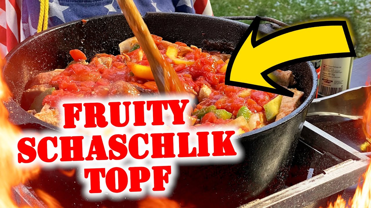 Fruity SCHASCHLIK Dutch Oven Rezept Total Easy 😮🔥| Die Grillshow 489 