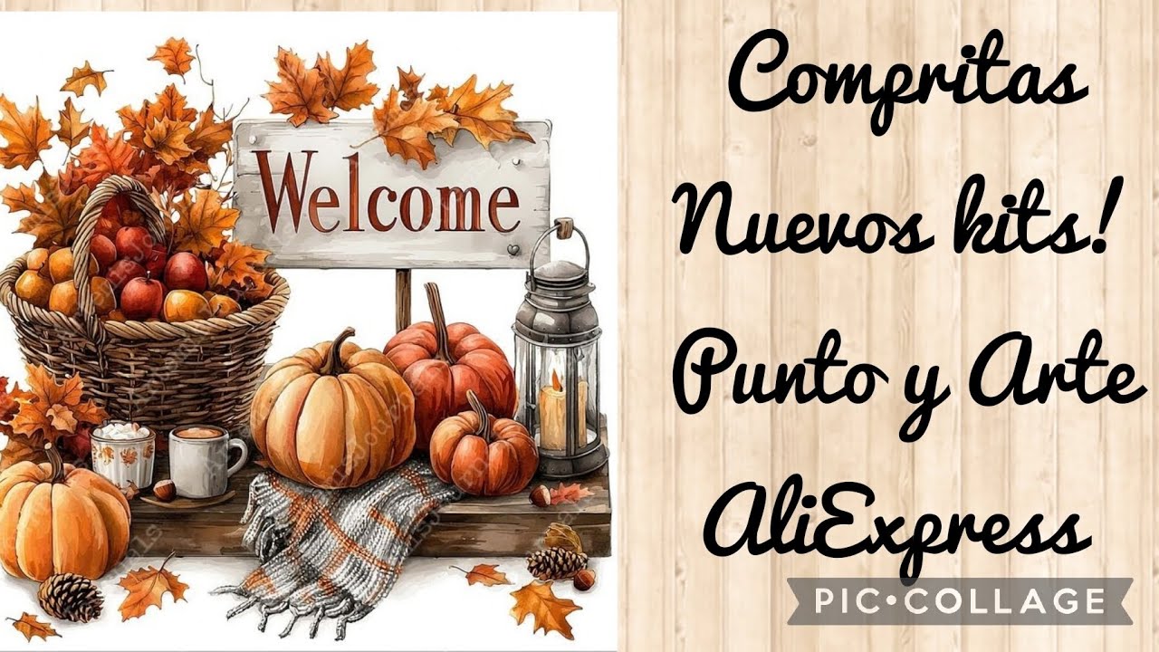 🍁 Compritas! Nuevos kits🍁🍂 #flosstube103 #puntodecruz #crosstitch #bordado #compras