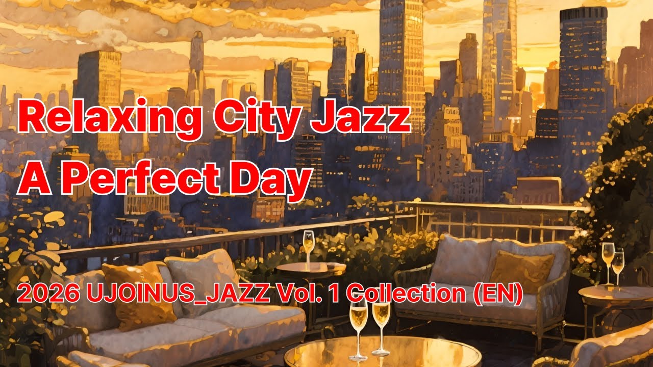 🌇 A Perfect Day in the City: From Dawn to Sunset | Full Album | UJOINUS_JAZZ Vol. 01 (EN)