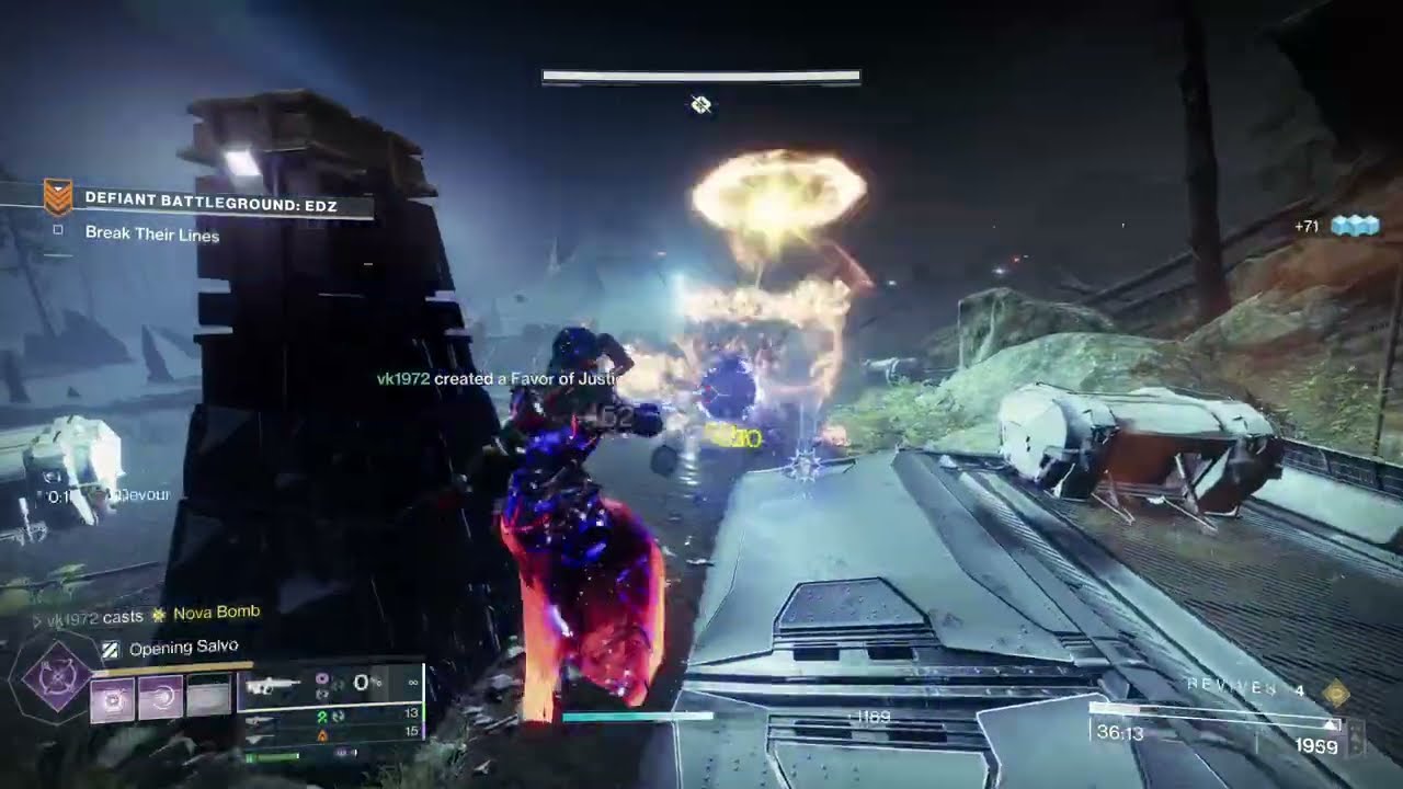 Solo GM Alert Defiant Battleground EDZ [Destiny 2 Renegades PS5]