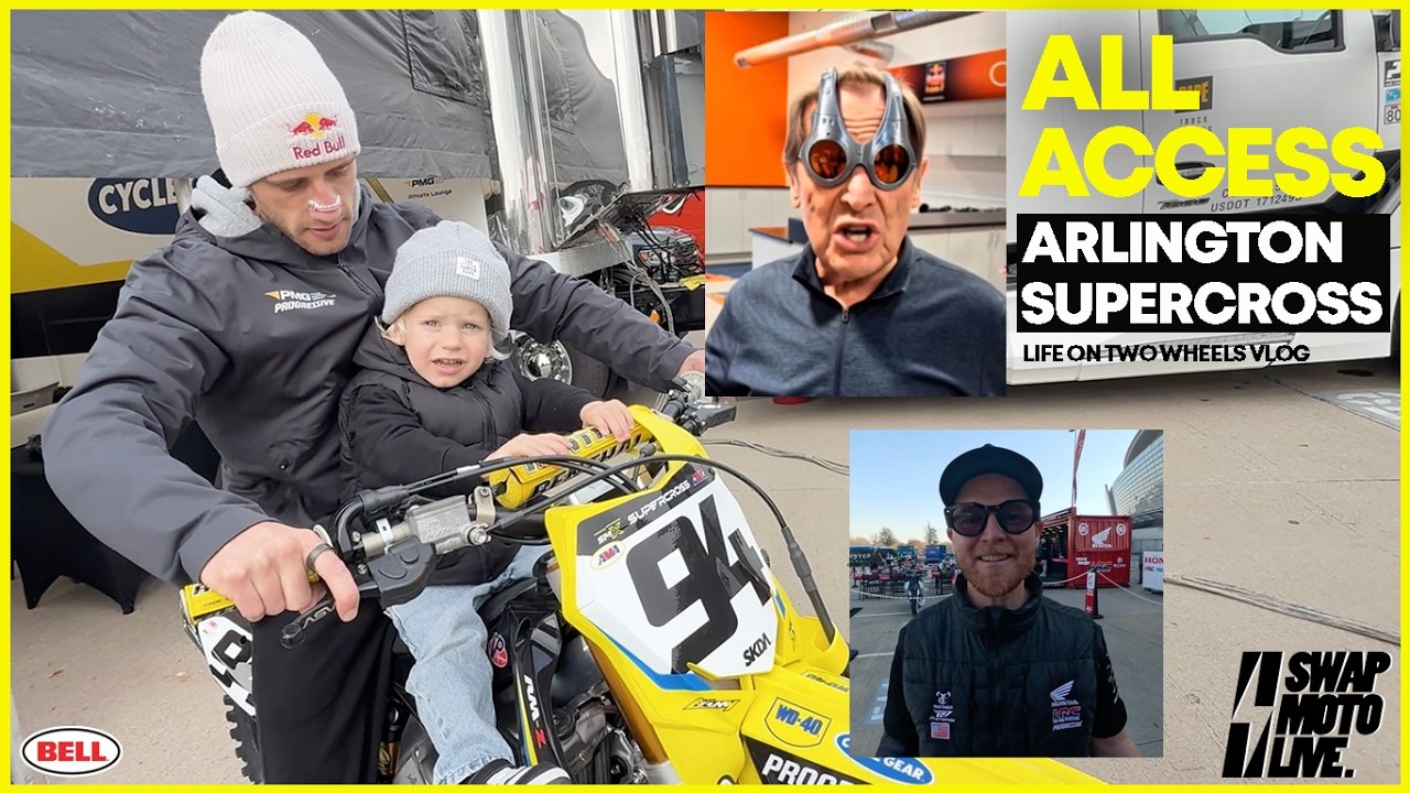Behind the Scenes at the Arlington Supercross! 