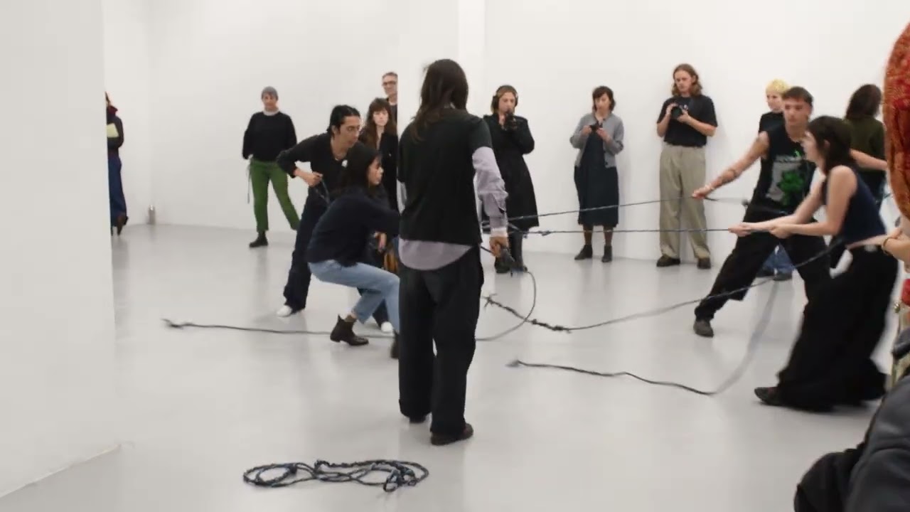 Tirer les lignes // Galerie Octave Cowbell