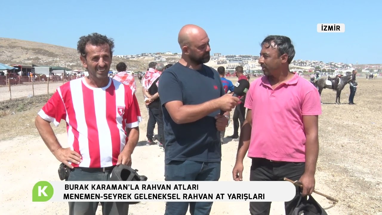 MENEMEN-SEYREK GELENEKSEL RAHVAN AT YARIŞLARI | BURAK KARAMAN'LA RAHVAN ATLARI