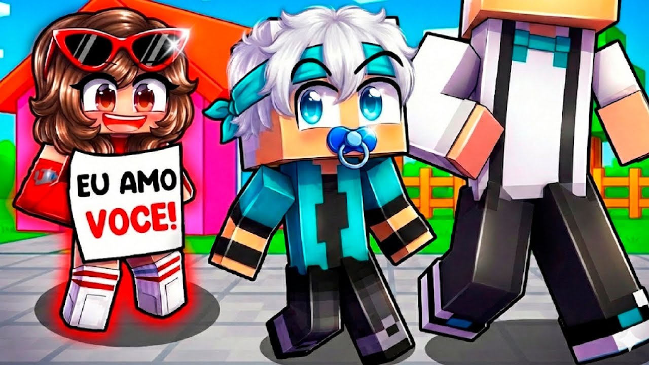 GOTEN tem UMA FÃ MALUCA no Minecraft