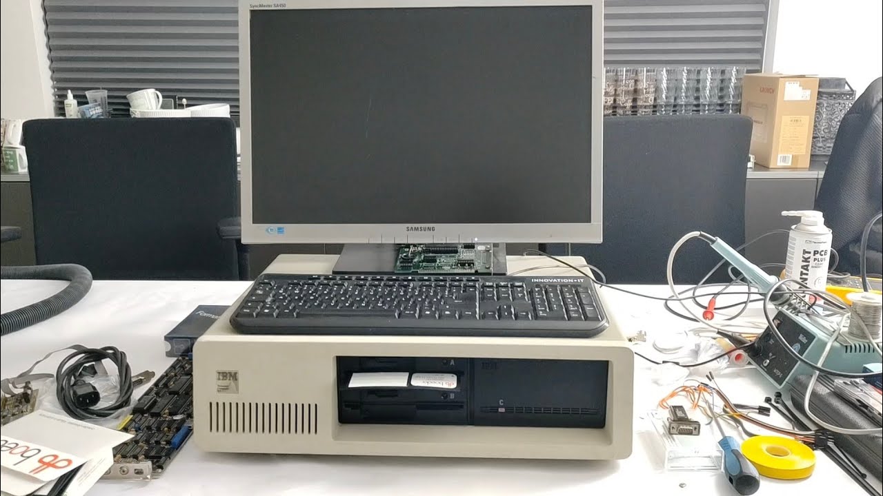 IBM PC/XT (5160): in work | в работе