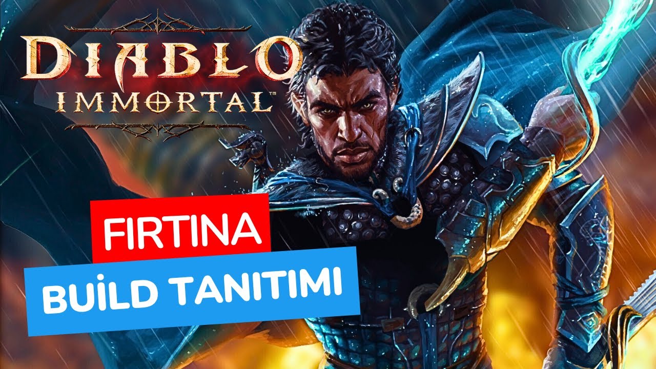 Diablo İmmortal Fırtına Sınıfı Güncel Build Tanıtımı | Türkçe Rehber!