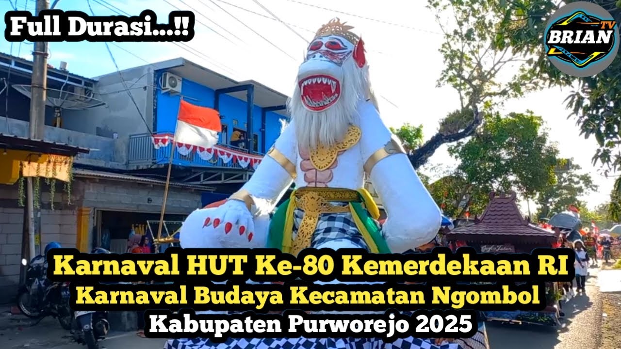 Karnaval Budaya Kecamatan Ngombol Kabupaten Purworejo 2025