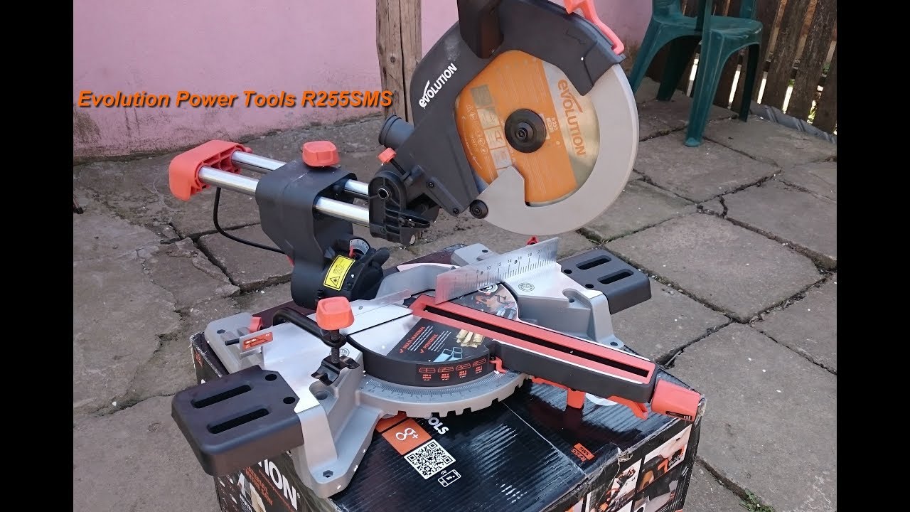 Evolution Power Tools R255SMS Fierăstrău circular de masă