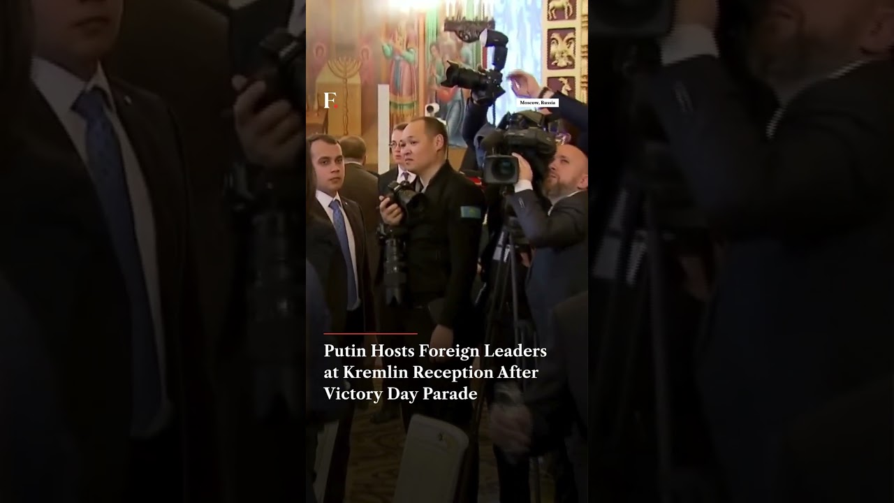 Russian President Vladimir Putin Hosts Foreign Leaders At Kremlin Reception After Victory Day Parade