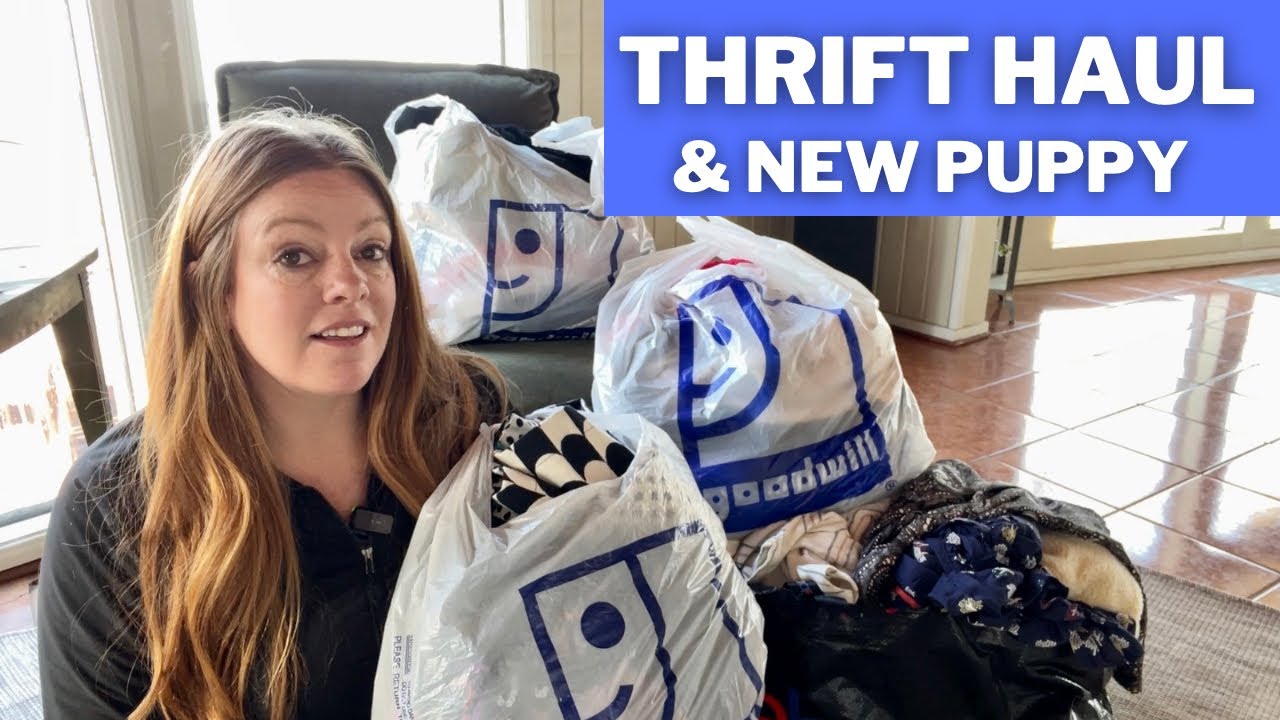 Amazing Thrift Haul & Introducing Someone Special!