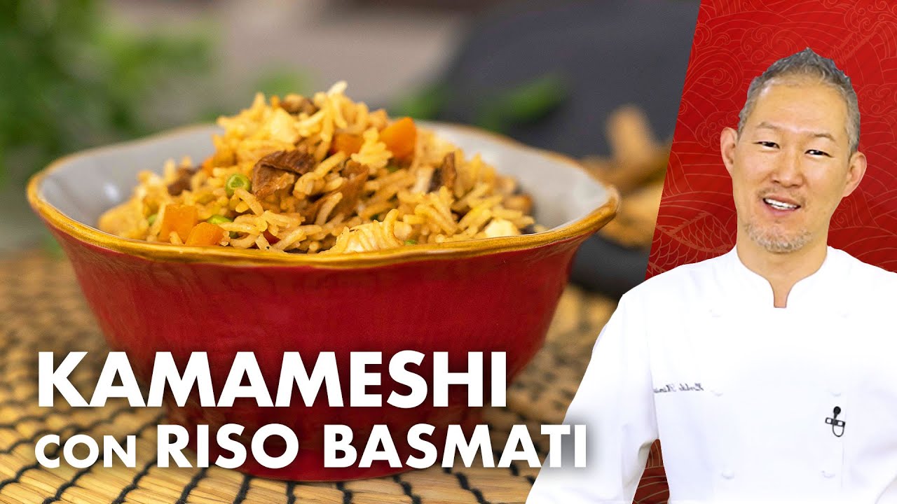 Kamameshi con riso basmati *FORCHETTA O BACCHETTE?*
