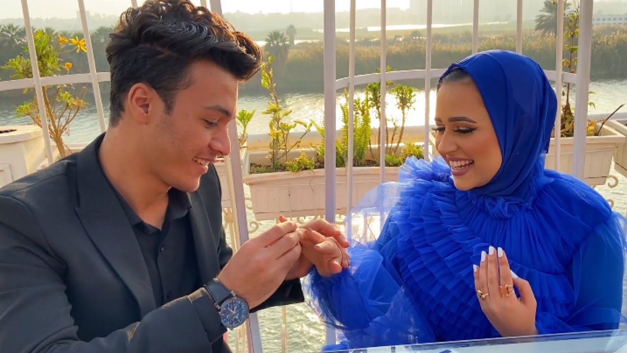 خطوبتنا بالكامل 😍لبسنا دبل ورقصنا 👩‍❤️‍👨اجمل ايام عمرنا 💍👰‍♀️ خطوبه احمد وليلي