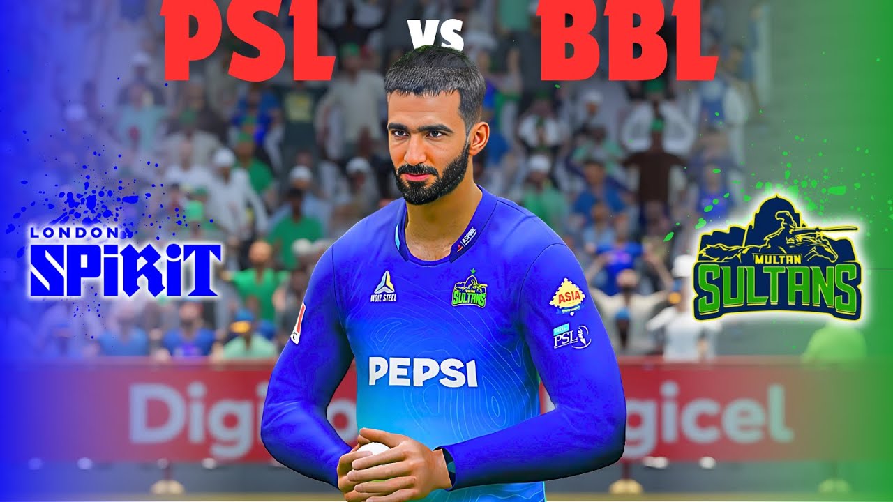 Usama Mir: Kar Paogay Kia? 😱🏏 Multan Sultan vs London Spirit 🇵🇰 Cricket 24