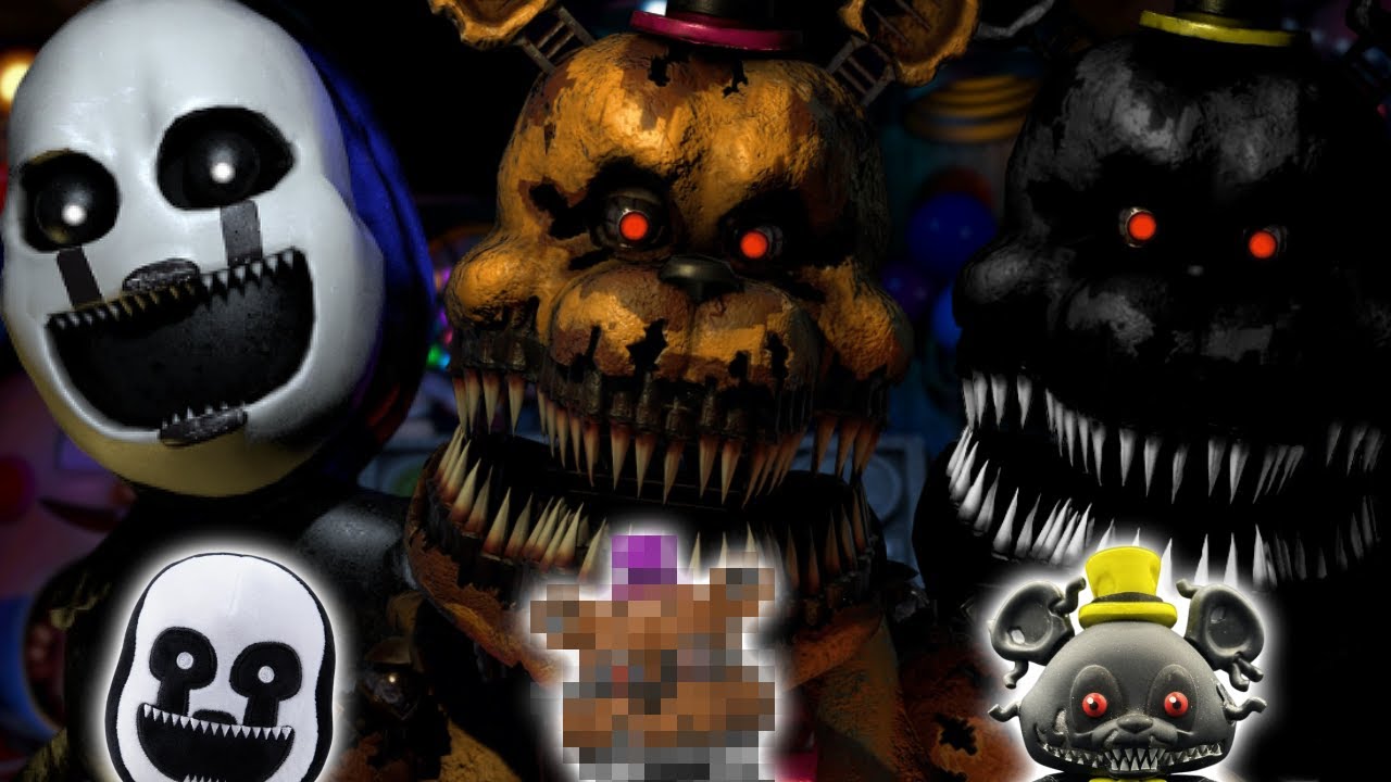 FNAF 4 BIG BADS - FNAF Merch Character Profiles