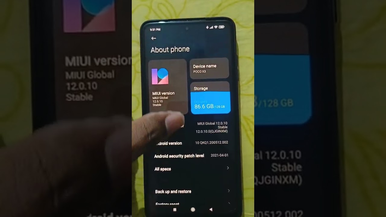 poco and mi mobiles details checking before buy