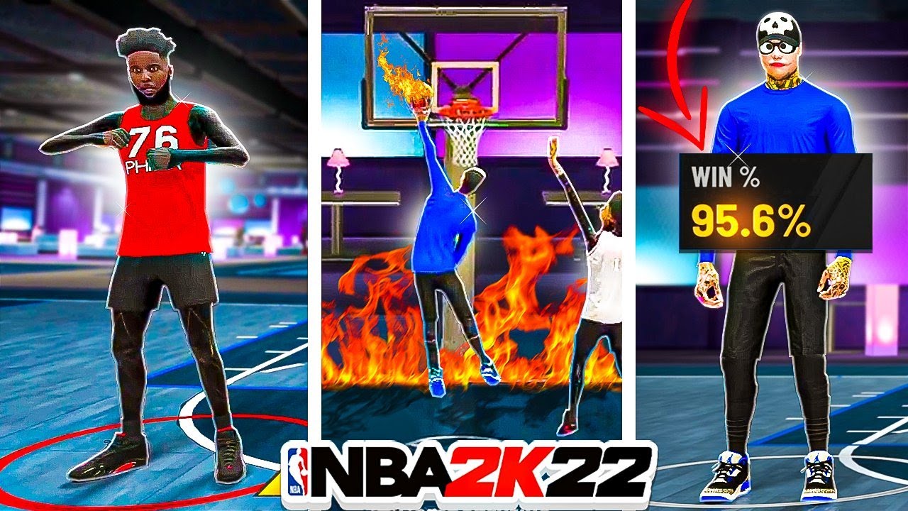 У этого парня 95% побед и лучший результат в NBA 2K22. Я дал ему шанс сыграть в клане 😅 (часть 2)