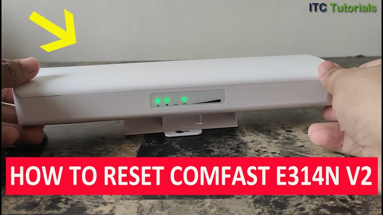 How to Reset Comfast E314N V2 | Paano i-reset ang CF-E314N
