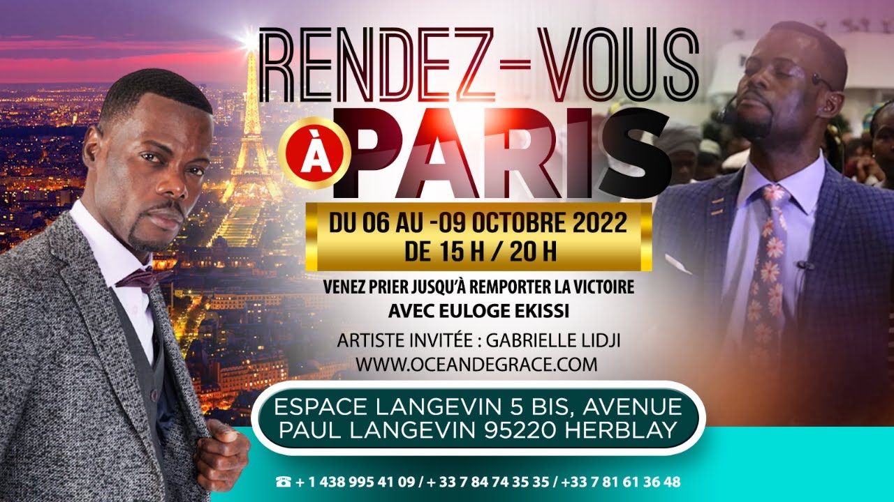 SORTIR DES PRISONS SPIRITUELLES -PRIÈRE DE DELIVRANCE-ODGTV-EULOGE EKISSI