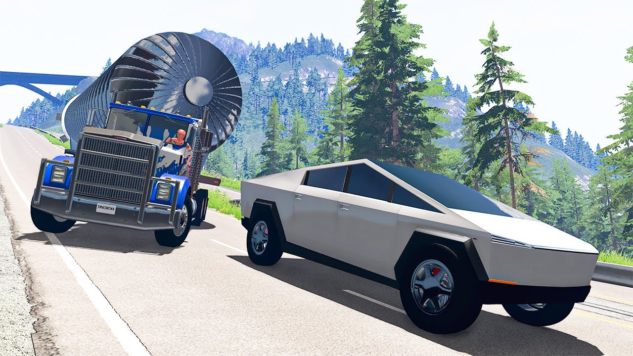 Traffic Crashes #17 - BeamNG DRIVE | SmashChan