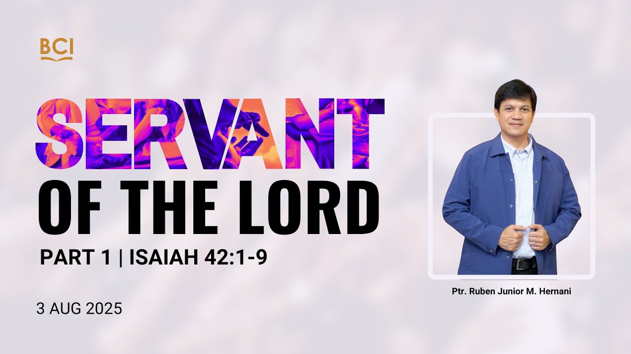 08.03.25 BCI Worship Service Livestream | Ptr. Ruben M. Hernani Jr.