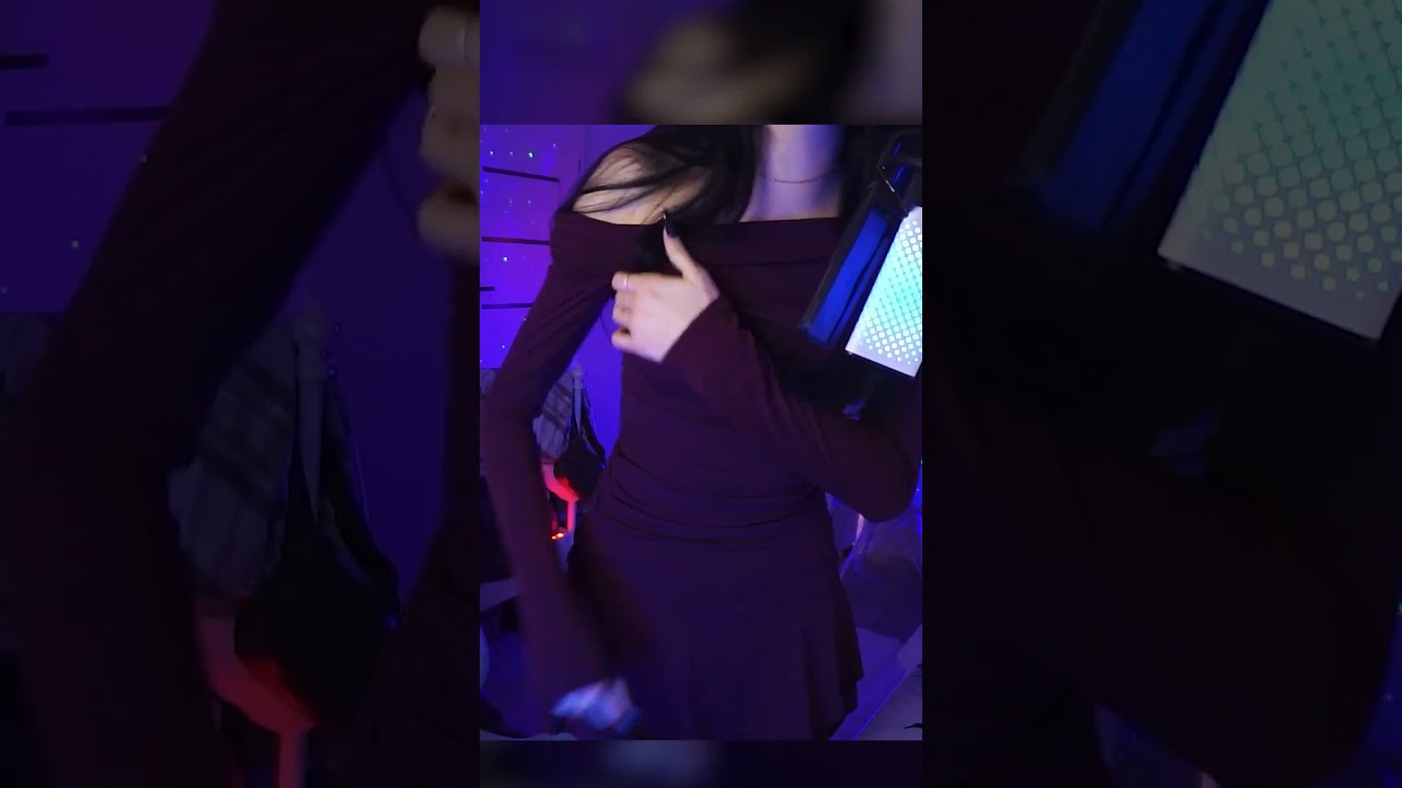 MELA PUSTELNIK POKAZUJE PIĘKNĄ SUKIENECZKE DLA WIDZ&Oacute;W #twitch #viralvideo #viralshorts #streamer