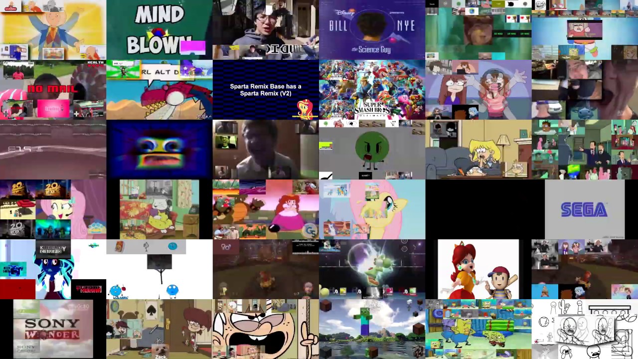 [B-day gift] Sparta Remix 36parison: Pet297's favorites (Mario Games's guess)