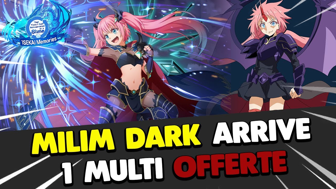 LE PORTAIL DE MILIM DARK ARRIVE ! 1 MULTI OFFERTE + SYSTEME DE RANKING EP | SLIME ISEKAI MEMORIES