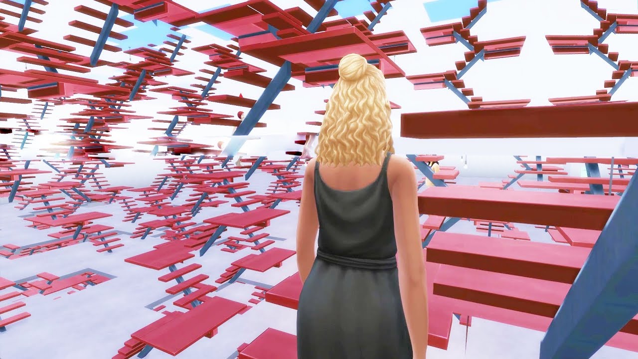 Я построил дом с 30 000 ступенек — The Sims 4