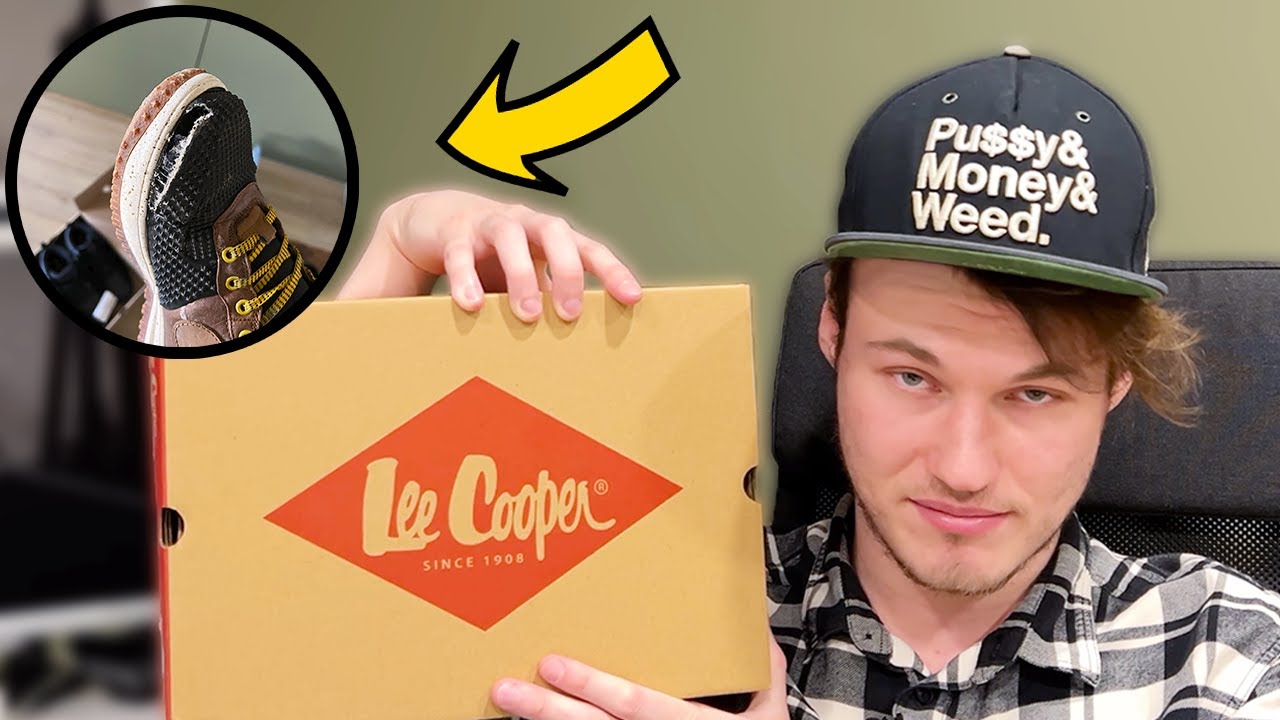 Решил заменить старую обувь. Купил ботинки от фирмы Lee Cooper!