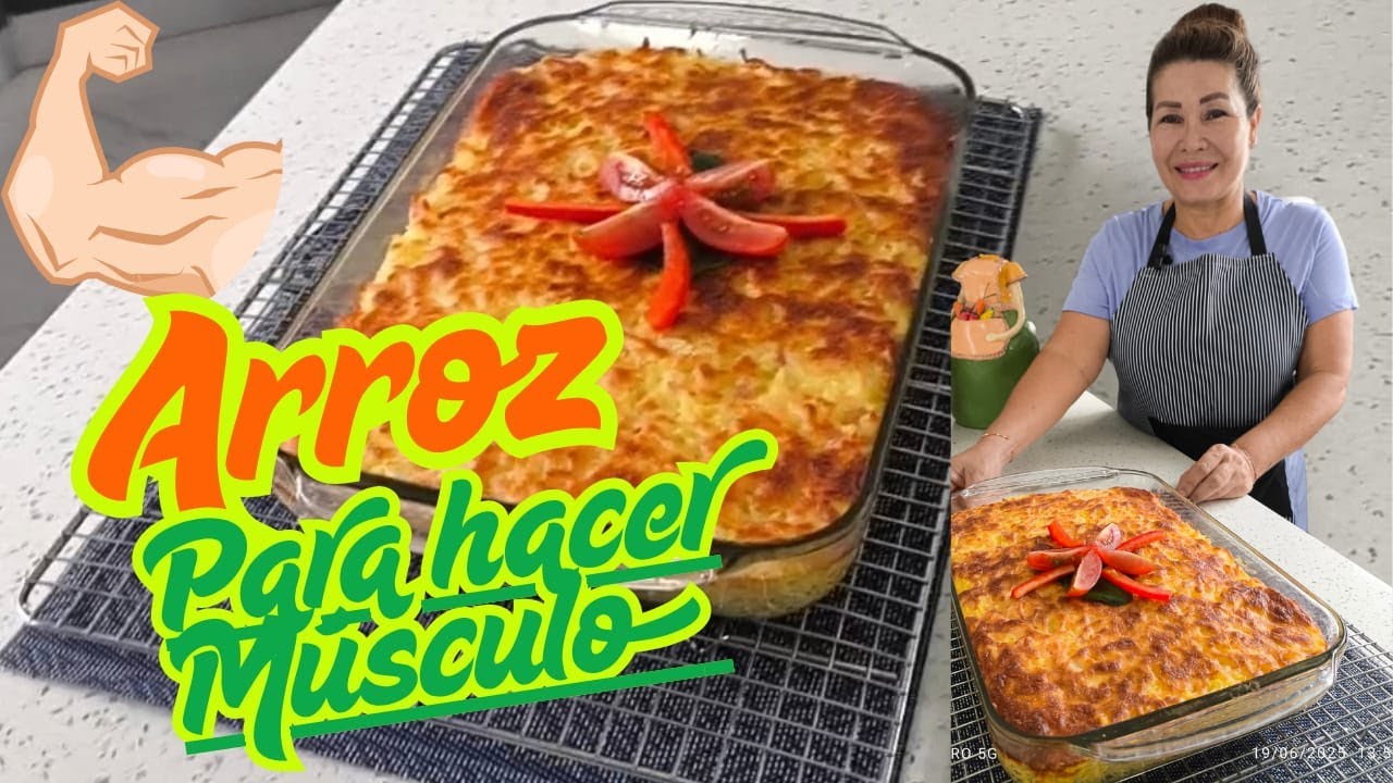 ARROZ PARA HACER MUSCULO