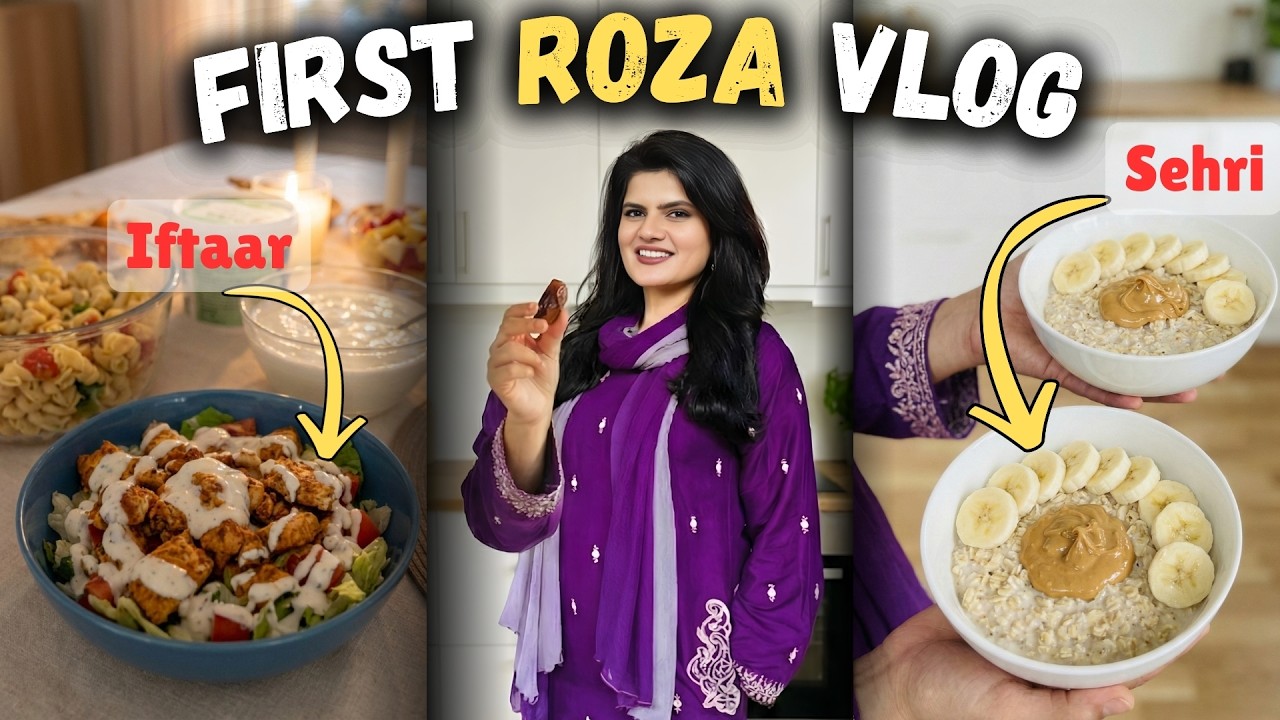 FIRST RAMADAN 2026 in Norway🌙 | Sehri, Office Routine & Healthy Iftar