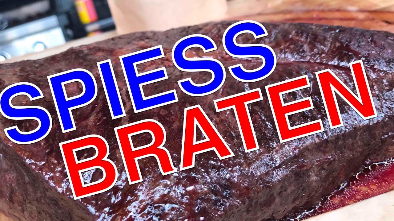 RINDFLEISCH als SPIESSBRATEN GRILLEN ( Tafelspitz ) --- Klaus grillt