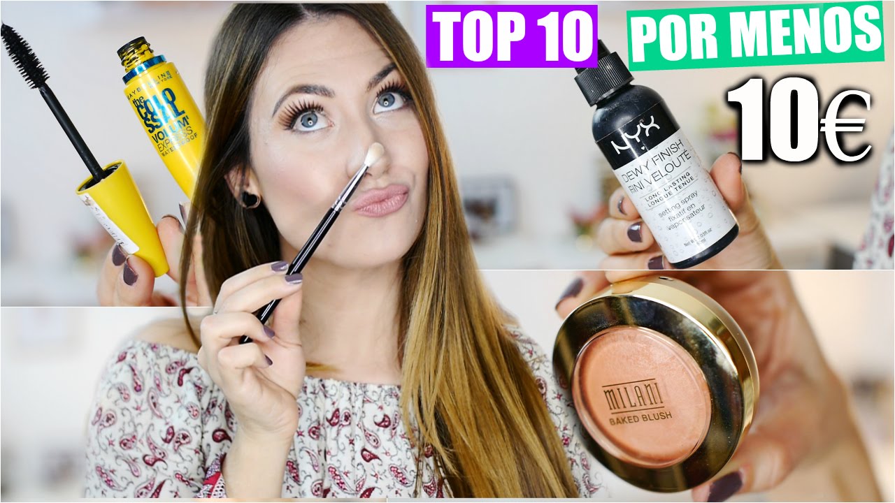 Mis TOP 10 PRODUCTOS por menos de 10€ | Top 10 drugstore Makeup products
