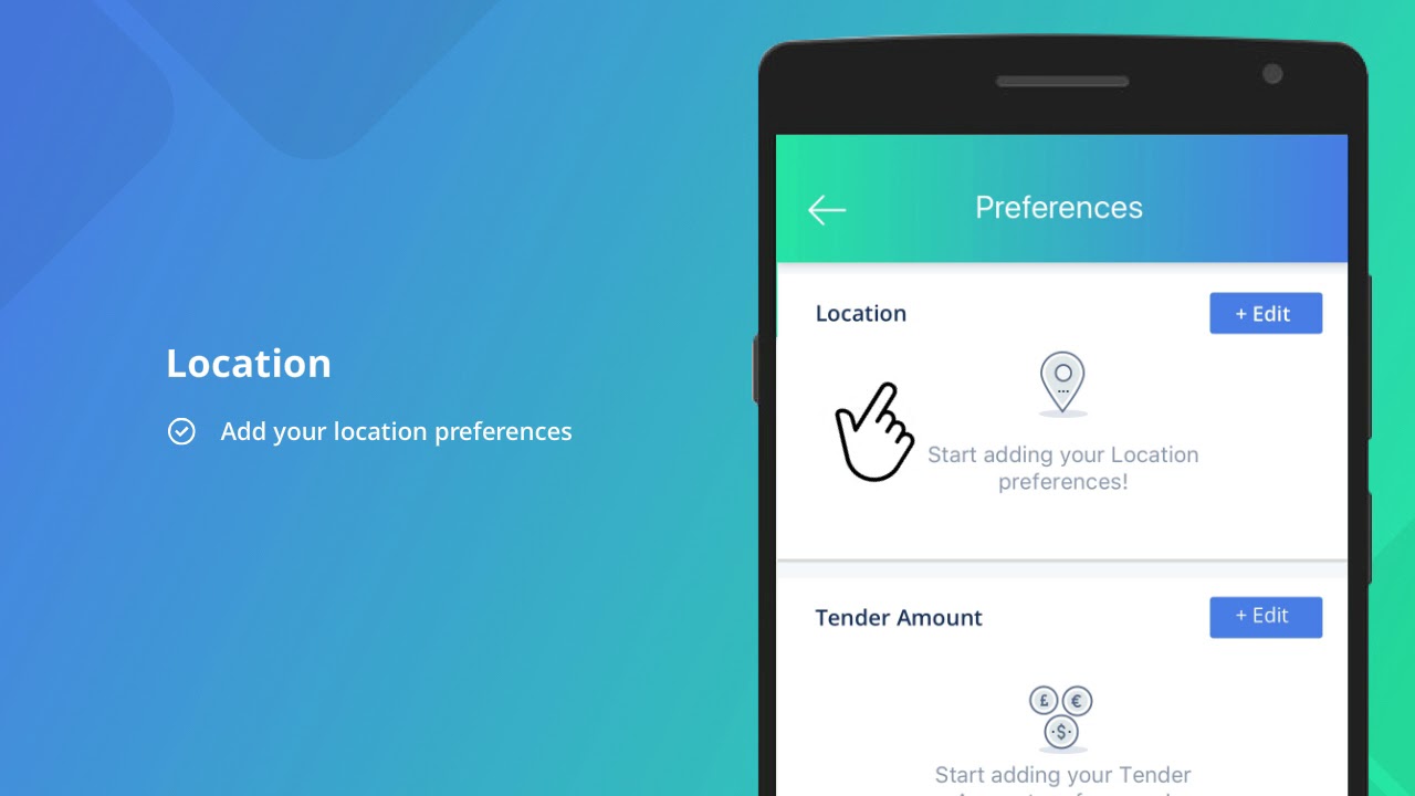 Get Tender Alerts as per your Business Needs