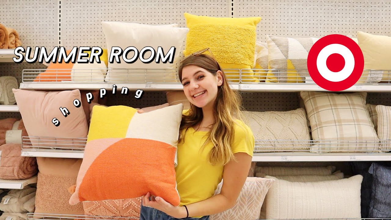 summer room shopping and cleaning