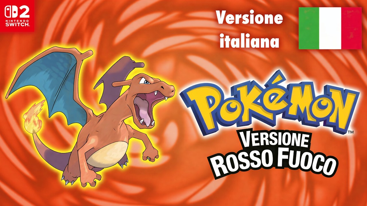 Pokémon FireRed Version - Nintendo Switch 2 Gameplay | Versione Rosso Fuoco | ITA