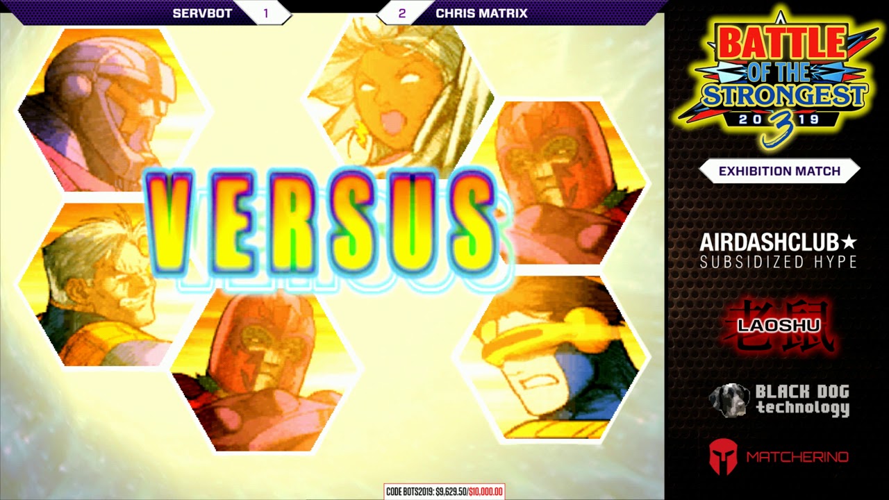 MVC2 @ Battle Of The Strongest 3 - SERVBOT VS CHRIS MATRIX [4K/60fps]